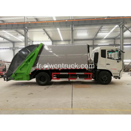 Véhicule de collecte des déchets neuf pour Dongfeng 180hp 12cbm